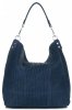 GEANȚĂ DIN PIELE shopper bag Vittoria Gotti denim V80051